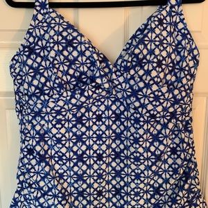 Lands End Bathing Suit Top